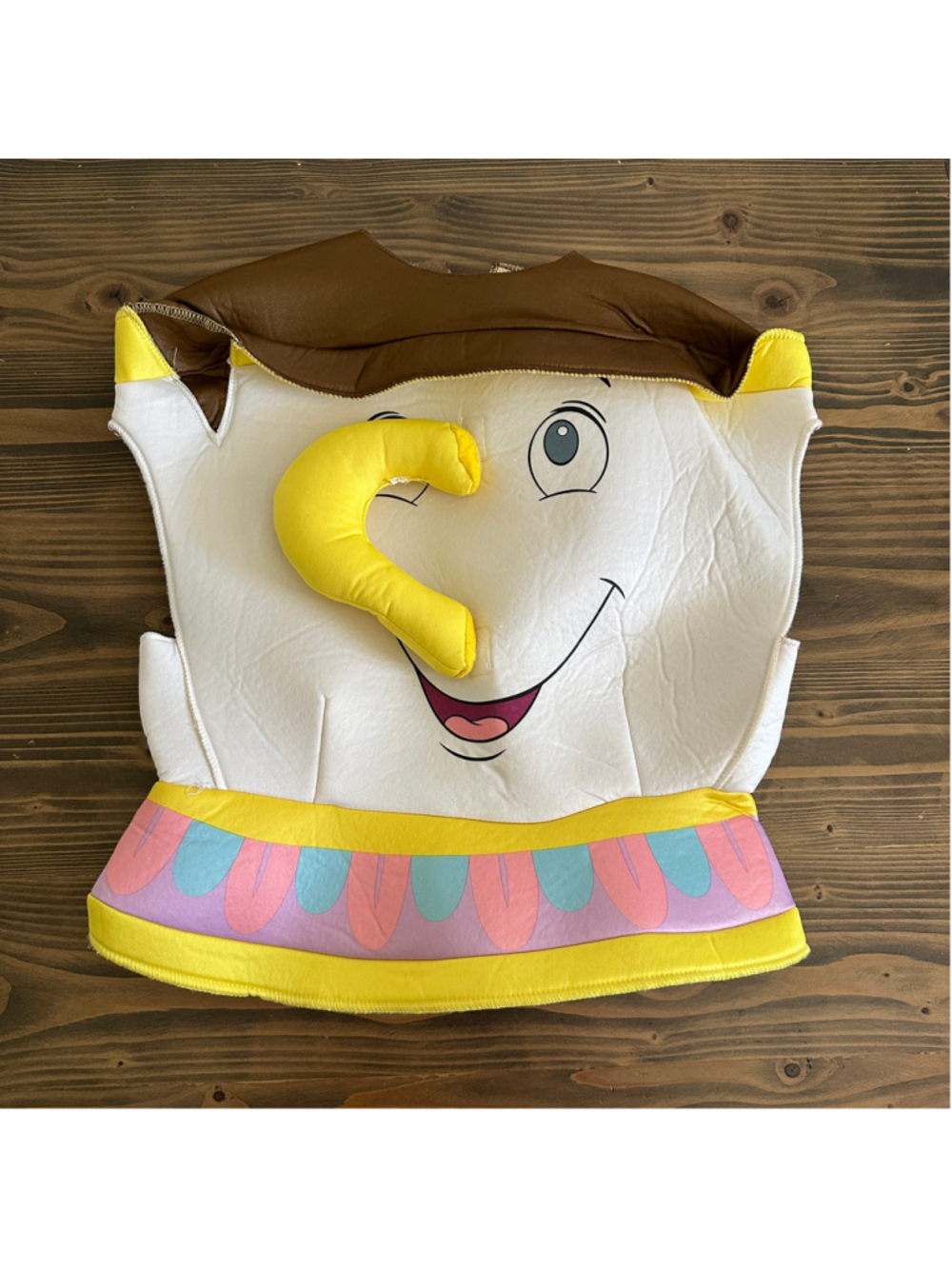 Disney Beauty and the Beast Chip Costume One Size Kids Halloween Cup Tunic